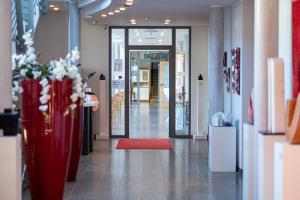 Vstupní hala nebo recepce v ubytování Hotel Am Froschbächel