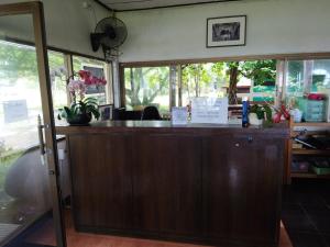 Vestibiulis arba registratūra apgyvendinimo įstaigoje Andaman Peace Resort