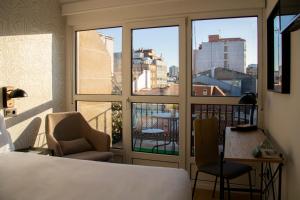 Balkón nebo terasa v ubytování Hotel Alda Orzán