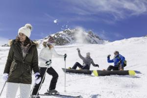 Hôtel Tignes Le Diva under vintern