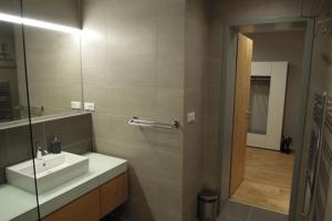 Kúpeľňa v ubytovaní Apartmán 18 - Jestřáb