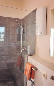 Koupelna v ubytování Apartmenthaus Stadt Metz