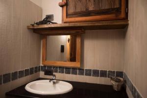 Ένα μπάνιο στο Chalet Berlot