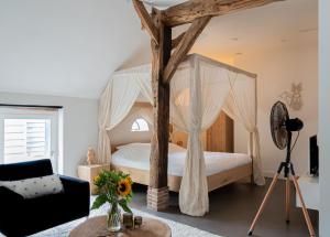 Katil atau katil-katil dalam bilik di De Vijf Suites