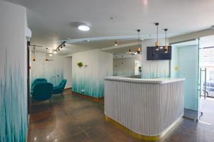 Lobbyn eller receptionsområdet på Bazilevs Boutique Hotel