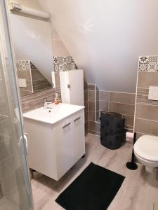 Bilik mandi di Jolie maison avec Jardin à Réau +14 gambar