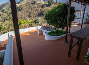 A balcony or terrace at CR La Bohemia