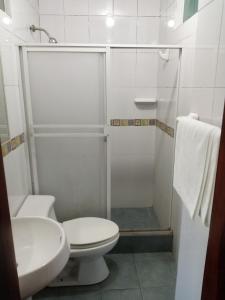 Ванная комната в Hostal EL CALLEJÓN