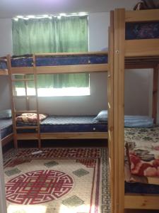 Postel nebo postele na pokoji v ubytování Sunpath Mongolia Tour & Hostel