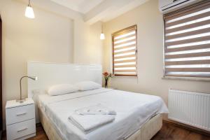 Postel nebo postele na pokoji v ubytování Detay Suites Taksim