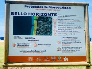 una señal para el elio horeontrite en un campo en Santa Marta Bello Horizonte - Cabañas Don Rafa, en Santa Marta 25 fotos más