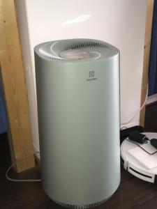 a heater sitting on the floor next to a wall at Cloud Sharing Hotel Hakata 1 Guesthouse Dormitory in Fukuoka