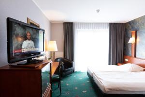 TV a/nebo společenská místnost v ubytování Hotel Freihof