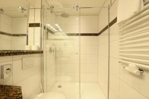 Koupelna v ubytování Hotel Freihof