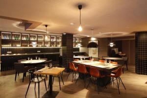 ห้องอาหารหรือที่รับประทานอาหารของ Hotel Concordia Barcelona