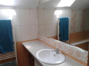 Kúpeľňa v ubytovaní Apartmán Liptov