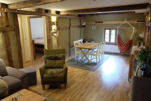 Posezení v ubytování Haus An der Rur - 5 Apartments mitten in Monschau