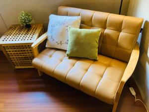 Posezení v ubytování Sinnan12 Homestay桃園市民宿059號