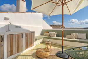 Balkón nebo terasa v ubytování Casa En Grenyo, Javea