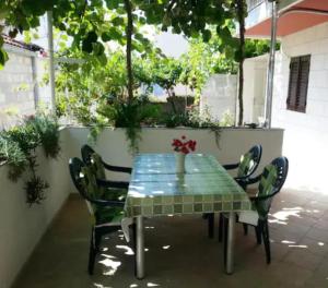 Patio nebo venkovní prostory v ubytování APARTMENTS ANDREA
