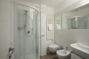 Koupelna v ubytování Domus Roma + 19 fotografií