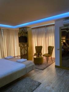 Postel nebo postele na pokoji v ubytování New W Hotel