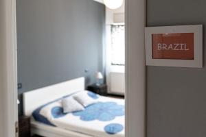 Postel nebo postele na pokoji v ubytování B&B Montecarlo