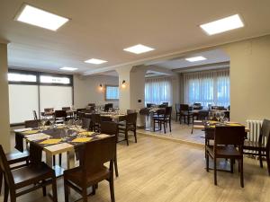 Restaurace v ubytování Hostal Torreblanca