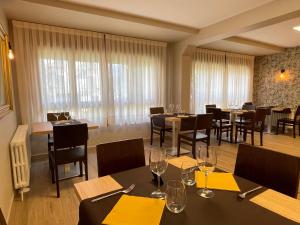 Restaurace v ubytování Hostal Torreblanca