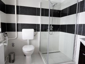 Koupelna v ubytování Bogácsa Apartman
