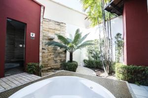 Zahrada ubytování Palace Fortaleza Centro de Eventos motel