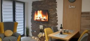 A seating area at APARTMAN FEELING