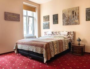 Postel nebo postele na pokoji v ubytování Altwienerhof Boutique Hotel
