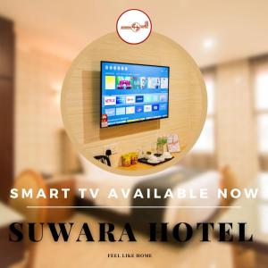 TV a/nebo společenská místnost v ubytování Suwara Hotel Kepong KL