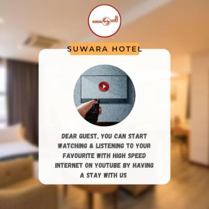 Postel nebo postele na pokoji v ubytování Suwara Hotel Kepong KL