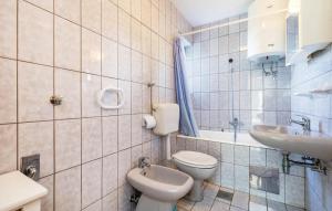 Kúpeľňa v ubytovaní Apartman Nina 2