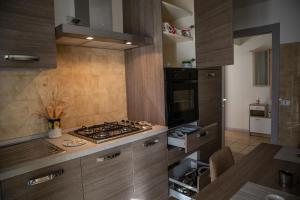 Kuchyň nebo kuchyňský kout v ubytování Residenza Zoia