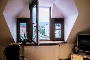 TV a/nebo společenská místnost v ubytování AP Apartment's