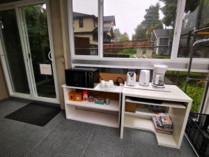 Balkón nebo terasa v ubytování Bear Creek Suite