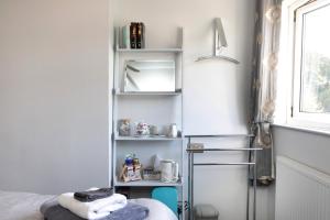 A kitchen or kitchenette at BED AT BOWBRIDGE, Centre town