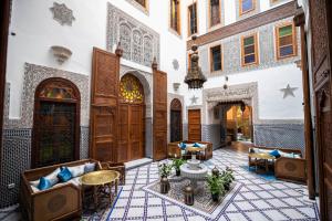 Un lugar para sentarse en Riad Sidrat Fes