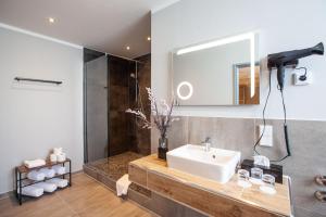 Koupelna v ubytování DORMERO Hotel Bremen