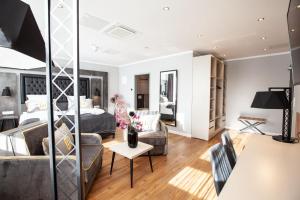 Posezení v ubytování DORMERO Hotel Bremen