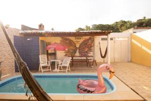 Swimmingpoolen hos eller tæt på Toca do hamster - MILAGRES