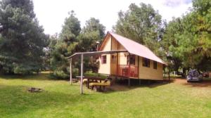 Zahrada ubytování Chalets Amarelo