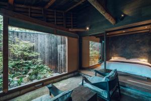 Aed väljaspool majutusasutust Meguru House Kyoto