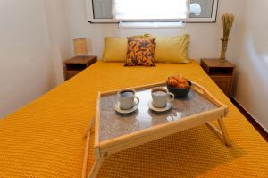 A bed or beds in a room at Avlaki Getaway Villa Még 37 kép
