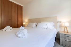 Ένα ή περισσότερα κρεβάτια σε δωμάτιο στο Outdoor Apartaments - Comfort