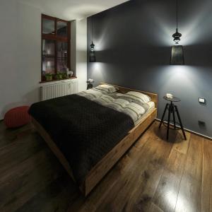 Posteľ alebo postele v izbe v ubytovaní Apartament ST1