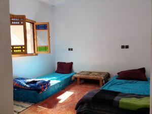 Khu vực ghế ngồi tại Gîte Tamsoulte